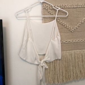 brandy melville open back top